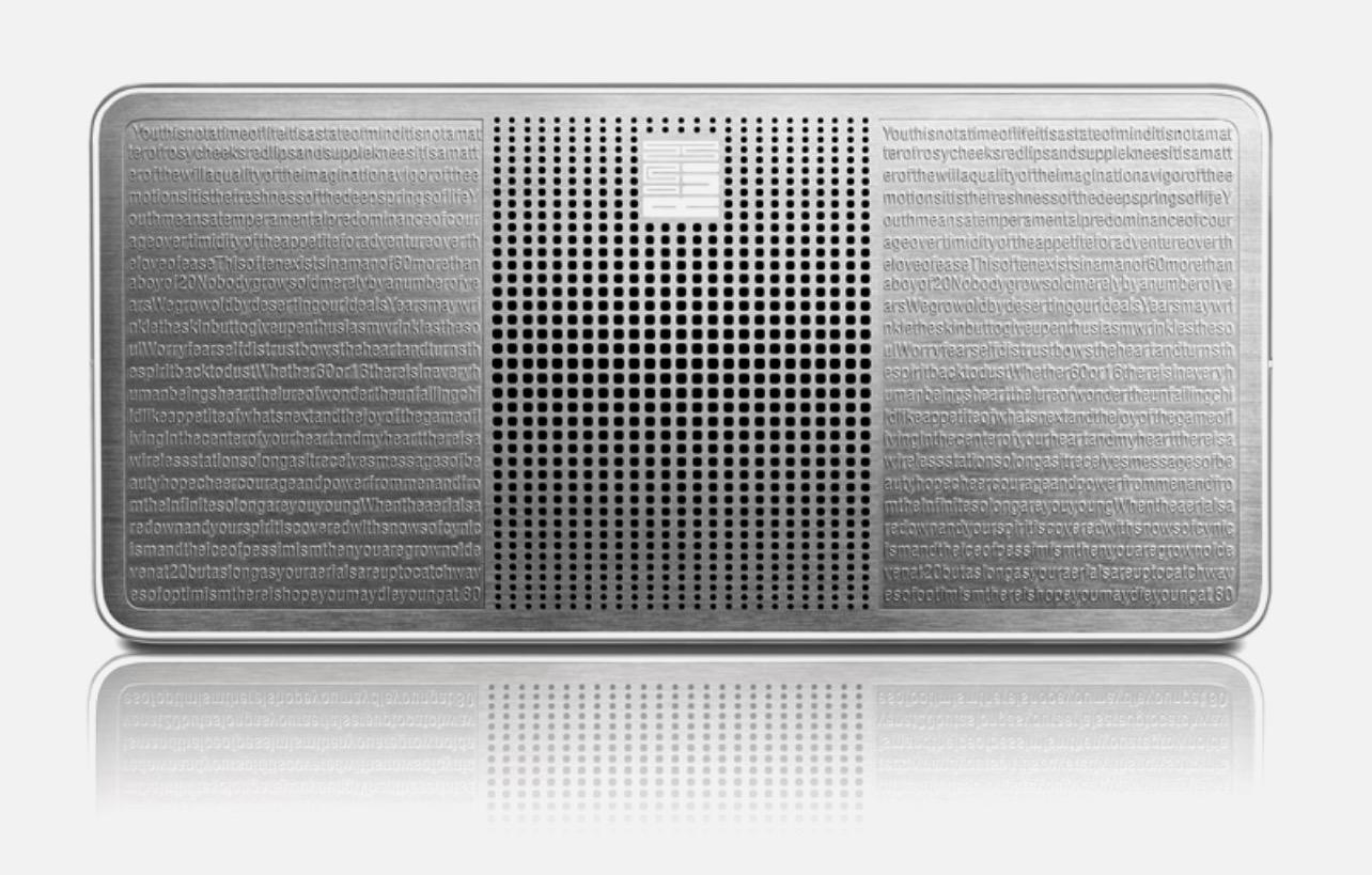 Pocket King Bluetooth Speaker｜English Version Design