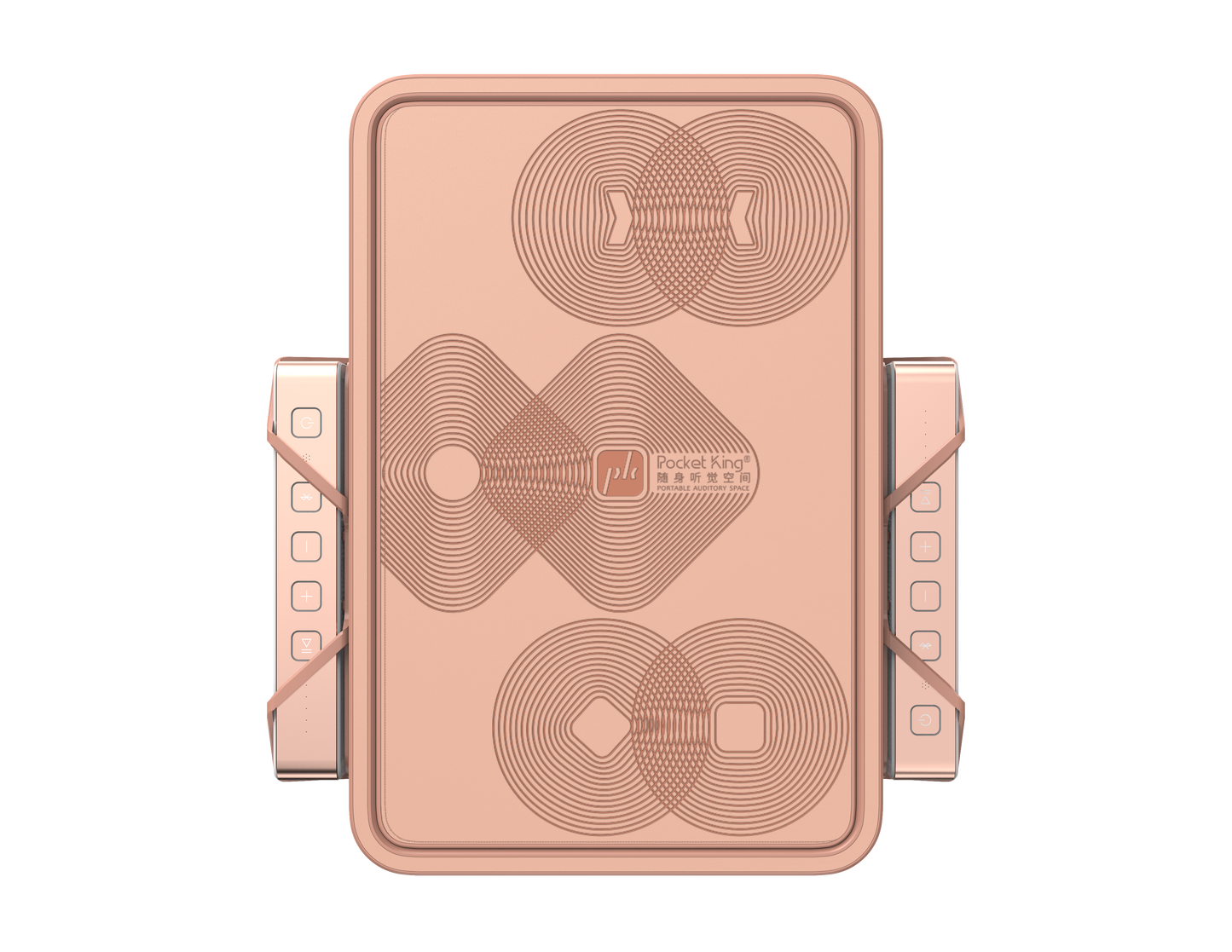 Pocket King Bluetooth Speaker｜Rose Gold Edition