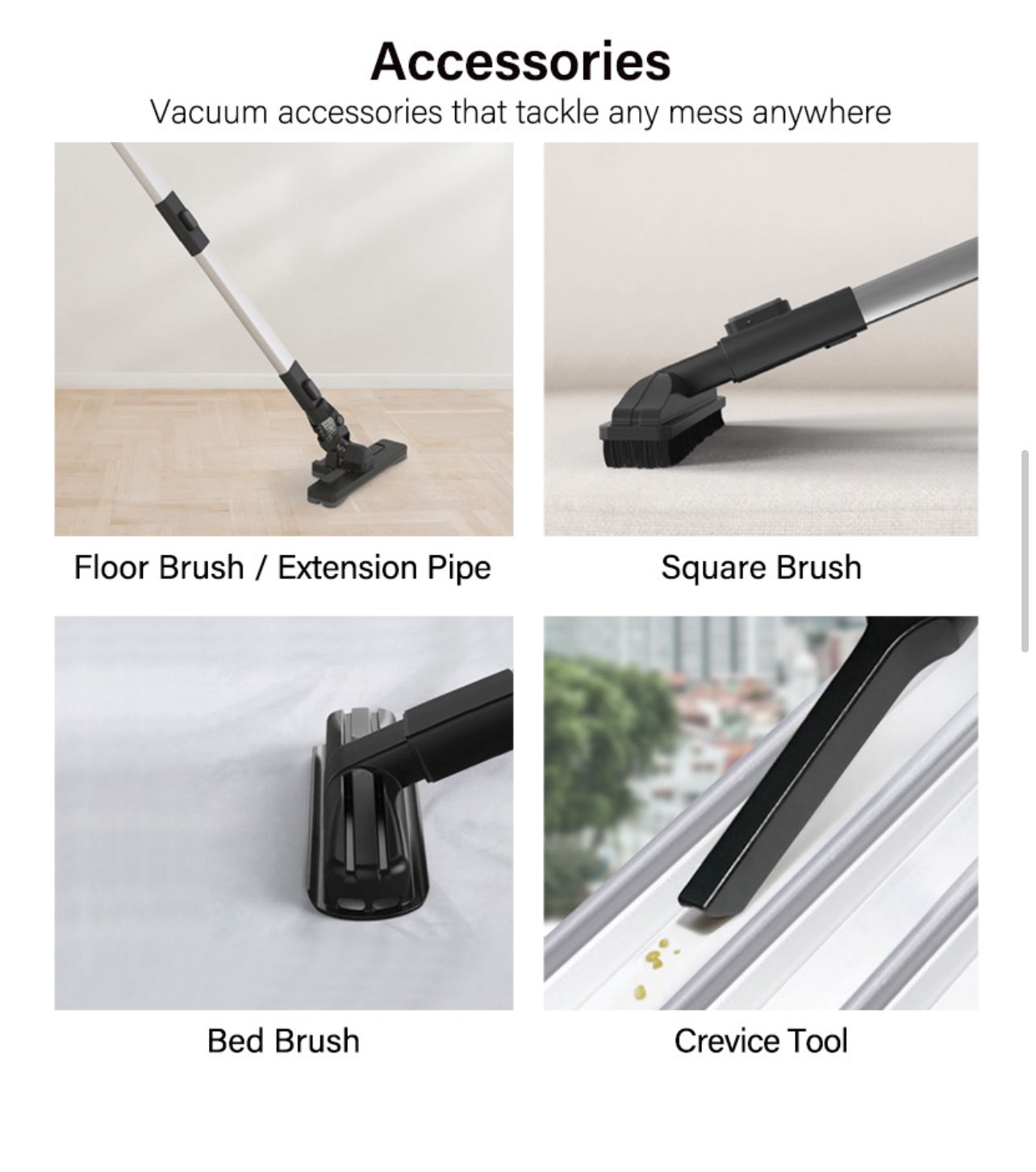 Cordless Vacuum Cleaner - Handheld, Multi-Purpose for Home & Car, Powerful Suction & Long Battery Life